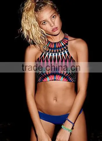 2016 new design girl Sexy european style bikinis Women's Bikini Style free samples