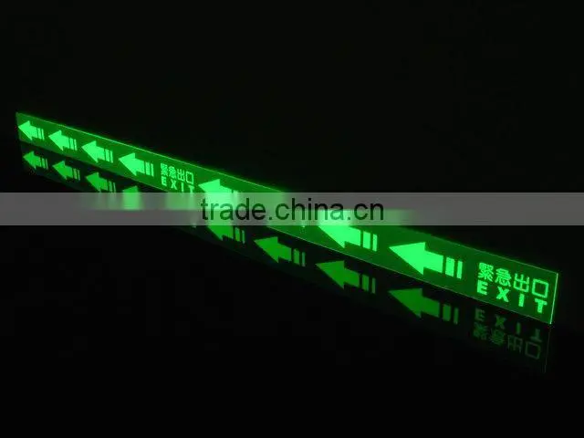 Glow in the dark film/glow in the dark high bright yellow-green sheet/glow in the dark yellow-green tape