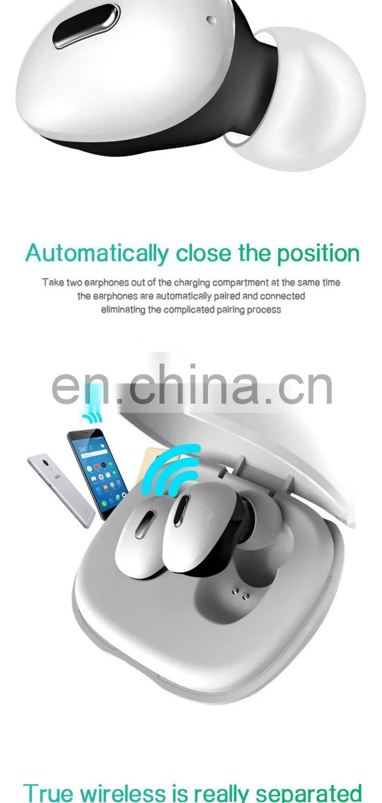 2020 NEWs ODM & OEM Manufactory 3C Mobile Phone Accessories wireless headphone headset earpiece earbuds earphone