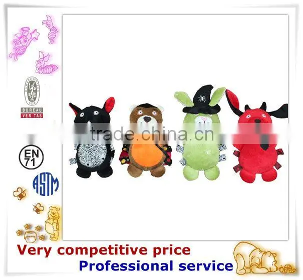 Factory Promotion Custom Made Plush Pet Products animal sound plush dog toy