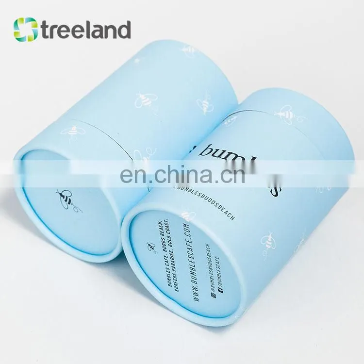 Colored Logo Honey Spoons Paper Tube Cardboard Tube Cylinder Boxes