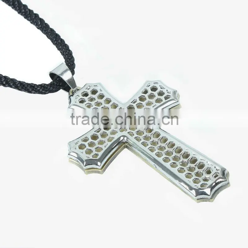 Popular mens titanium cross pendant