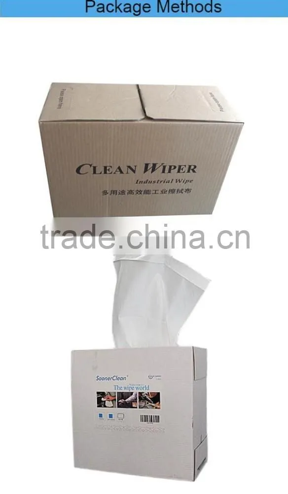 Clean Room Polyester Wiper for Cleanroom Laboratory Electronic Factory