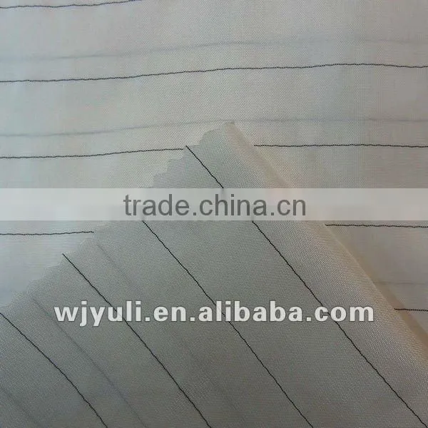 polyester yarn dyed sleeve lining for suit