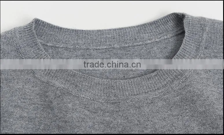 Fashion design cahmere woolen knit sweater for girls