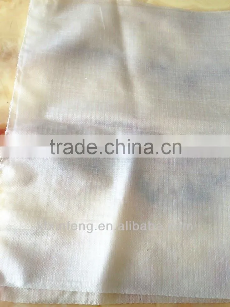 china manufacturer transparent PP woven bag, virgin material PP bag, transparent PP woven sack