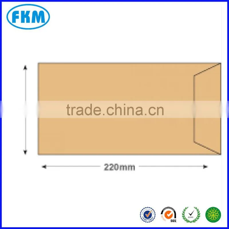 220*110mm 80gsm Pocket Gummed Manilla DL
