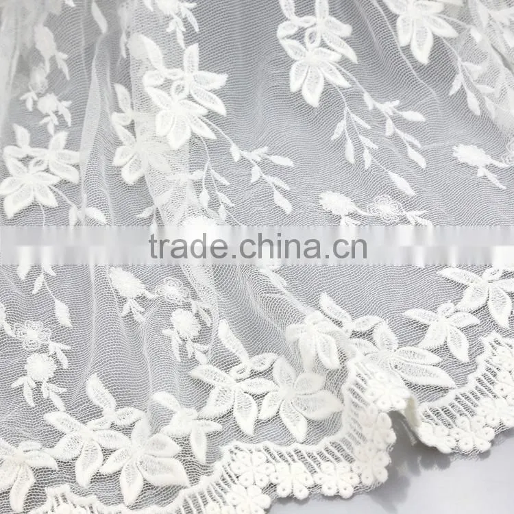 Cheap & Hot Selling Promotion transparent net polyester mesh fabric for girls dress