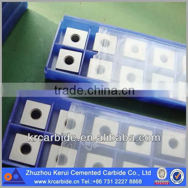 Pure tungsten carbide inserts Detailes for marble cutting