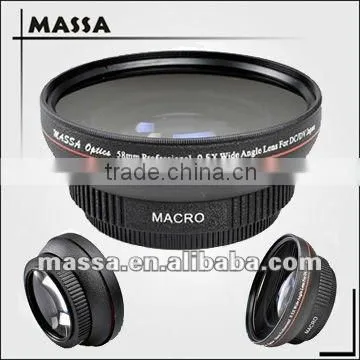 MASSA digital camera lens spare parts, 58mm 0.5x super wide angle lens