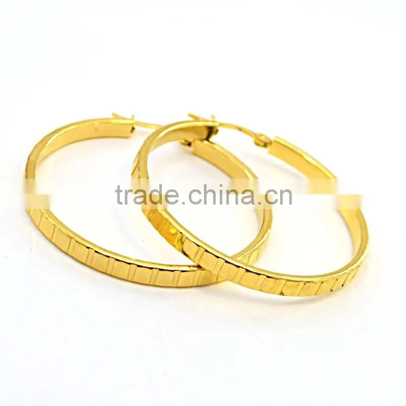 New Product 2016 Unique Gold Plated Jewelry Cheap Fashion Earrings