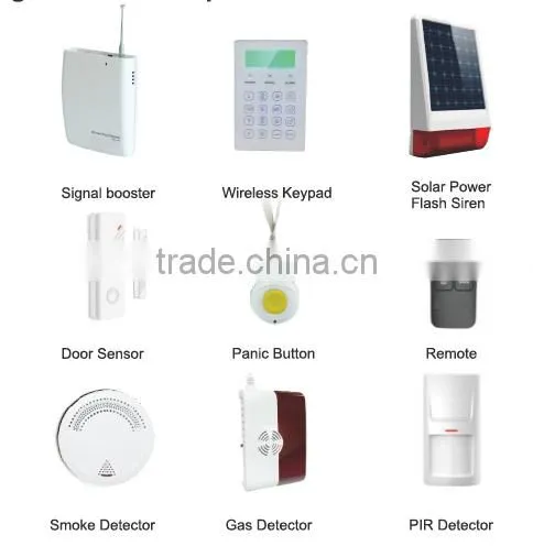 latest gsm alarm system 12v wireless gsm mobile alarm system wireless cdma Business/Home GSM Alarm System YL-007M3DX