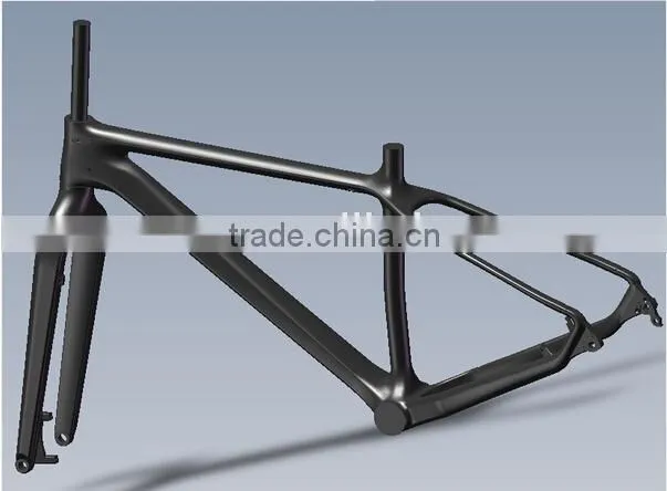 26er mtb bike carbon frame chinese factory carbon fiber fatbike frame 650C sonw bike carbon frame