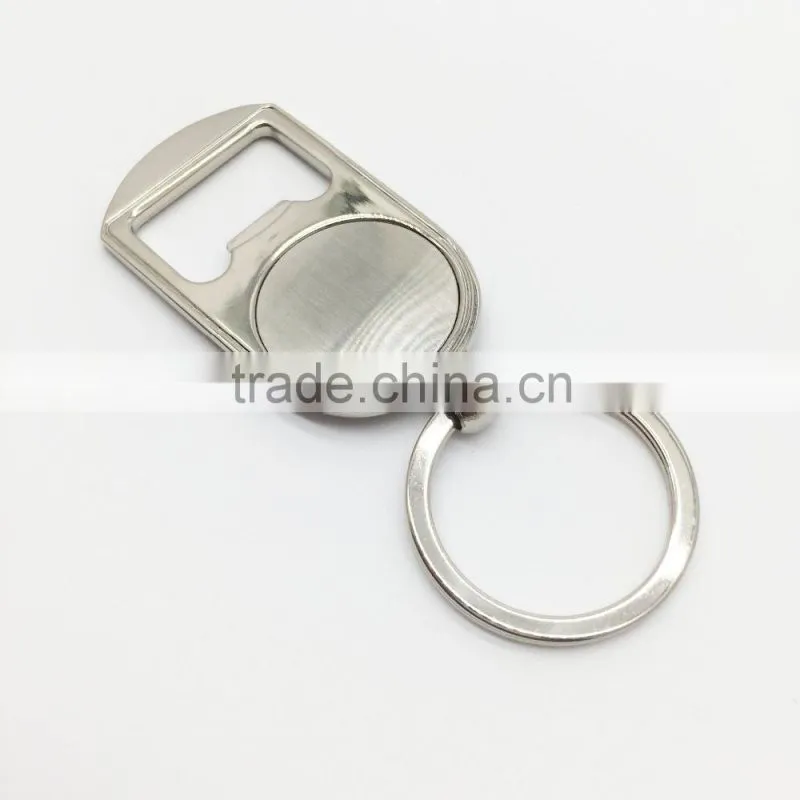 High Quanlity Stainless Steel Custom LOGO Bottle Opener Keychain