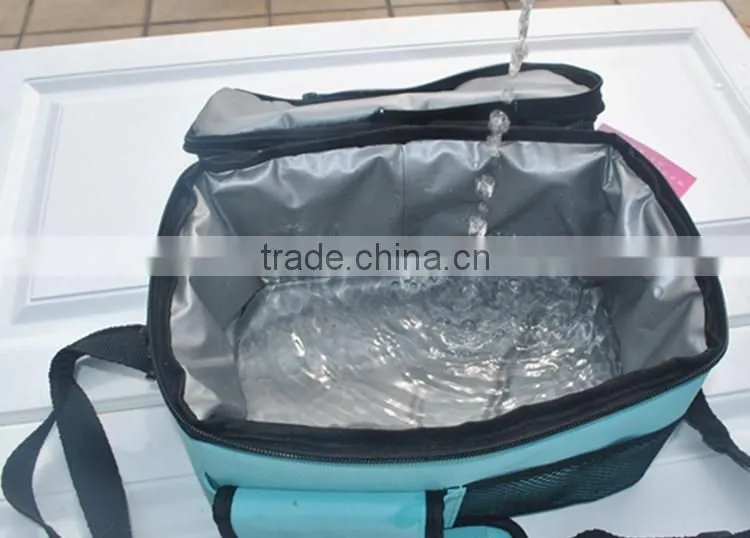 Factory Wholesale OEM Polyester Lunch Bag with inner Tinfoil Layer Insulated