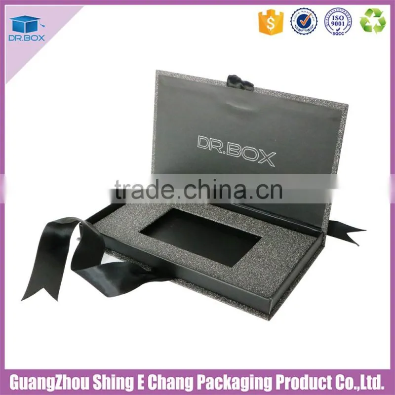Elegant custom cardboard gift card box made in china