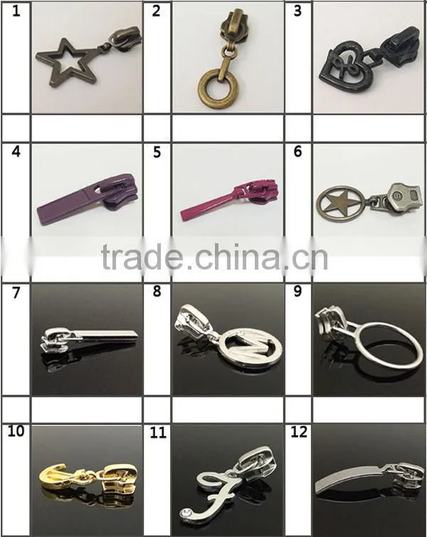 custom zipper pull in wenzhou