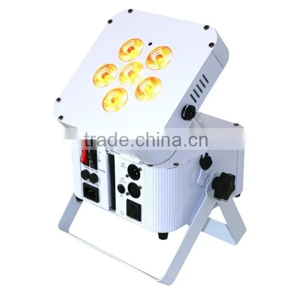 2016 Colorful and high brightness 6pcs 6in1 LED PAR light