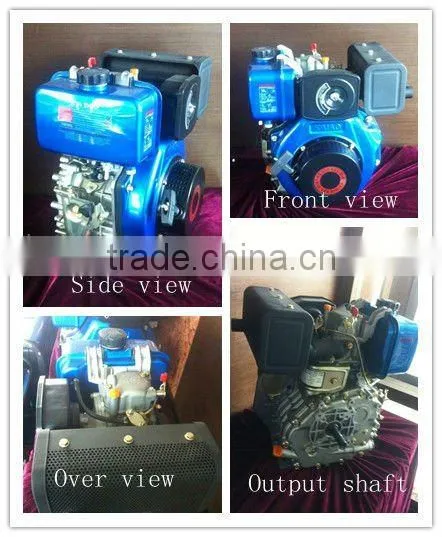 KA178 4kw 3000/3600RPM Single Cylinder 4-stroke Horizotal Shaft Air-cooled Diesel Engine for Generator
