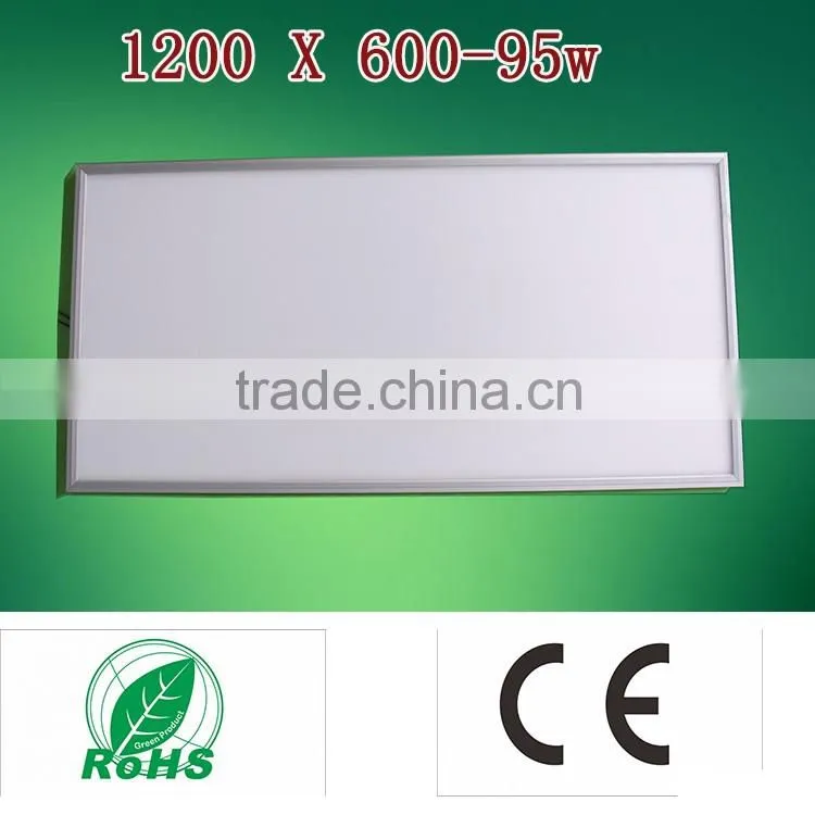 1200 X 600-95W led panel lighting/led panel lights manufactures shenzhen