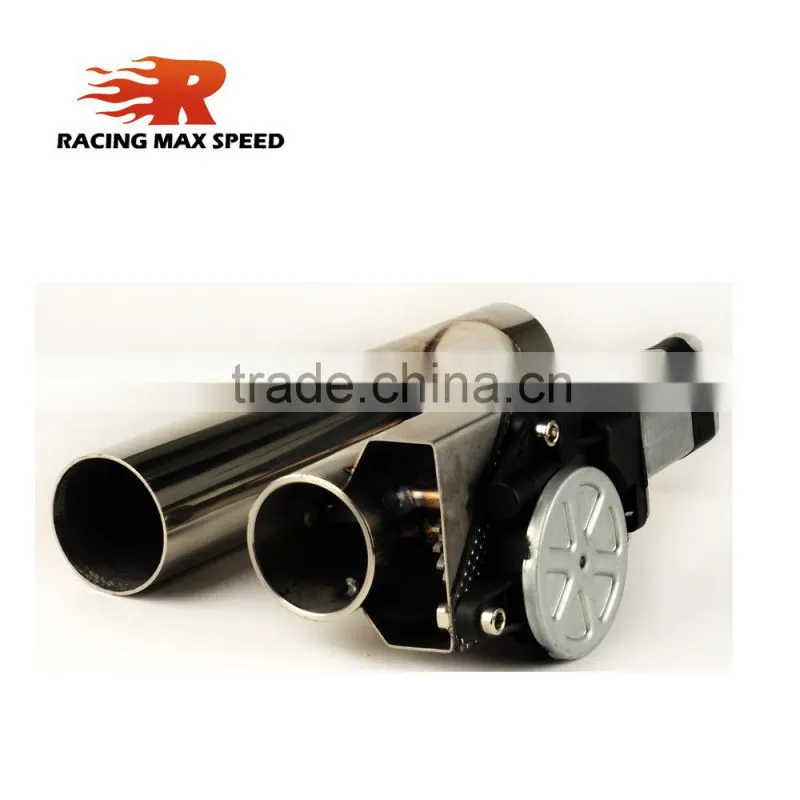 2 inch type y Stainless steel Electric exhaust pipe with swtich