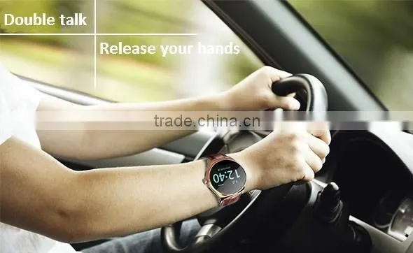 Multi-Language Bluetooth android smart watch with heart rate monitor