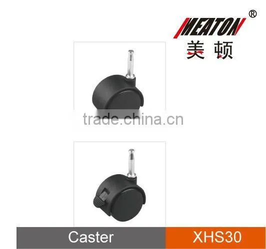 Spring caster wheel