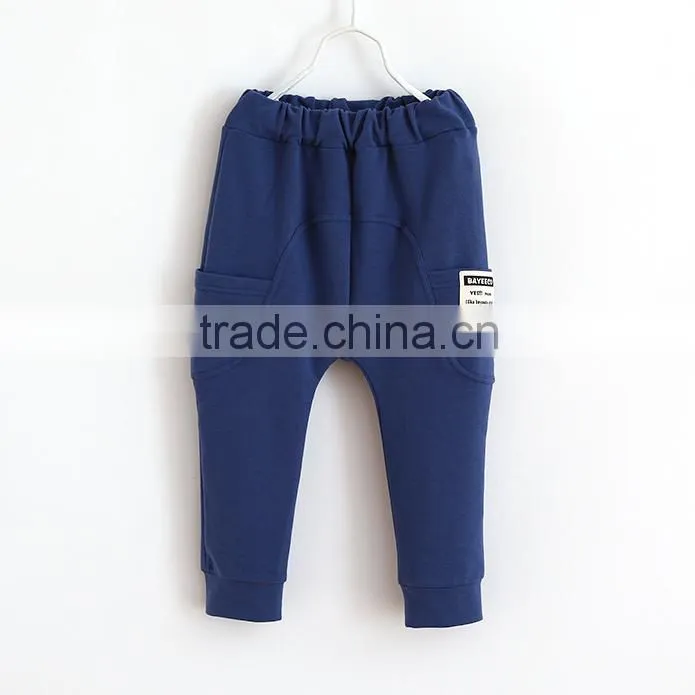 Wholesale blue new pants design for boy