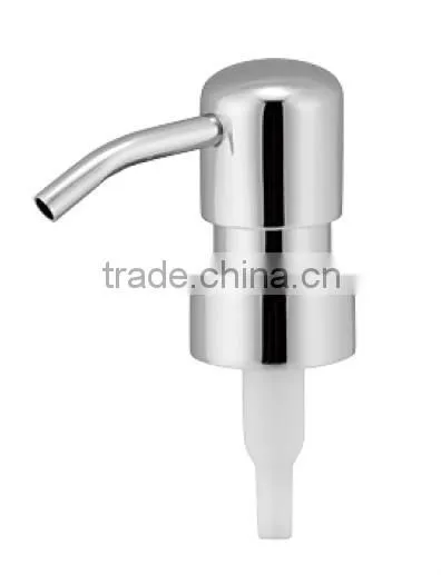 Bird Head Zinc Alloy Soap Dispenser Pump Top With Chrome Finishing 28/400