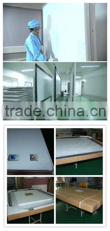 Multiuser USB interactive whiteboard for education,business,conference,etc.world-class interactive board 85"