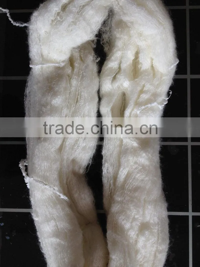 acrylic/wool/mohair/nylon blended brushed yarn