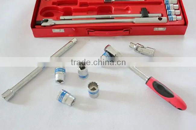 24PCS 1/2" metal box socket set 4024AAM GS KING TOOLS made in china