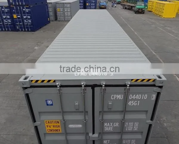 40ft high cube double door container