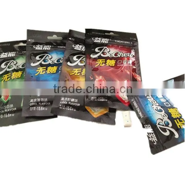 strong cool mint sugar free chewing gum