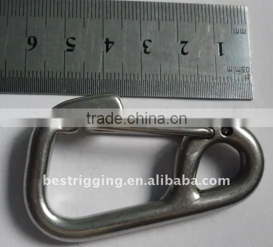 6mm bit snap hook zinc plated/ wire rope accesory