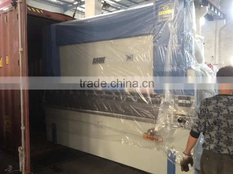 WC67Y hydraulic sheet metal bending machine /press brake