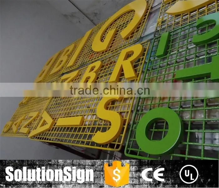 acrylic 3D reception letter signs and logos