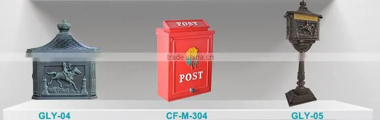 Excellent Material New Design has Paper Barrel Large Mailbox