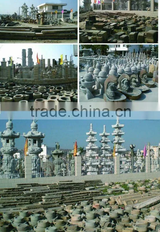 used antique granite millstone