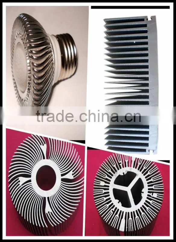 sand blasting anodizing 6063 material extruded car power inverter aluminum shell