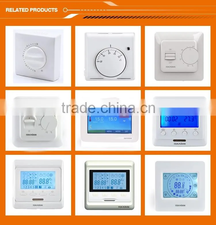 the hvac programmable underfloor heating thermostat digital