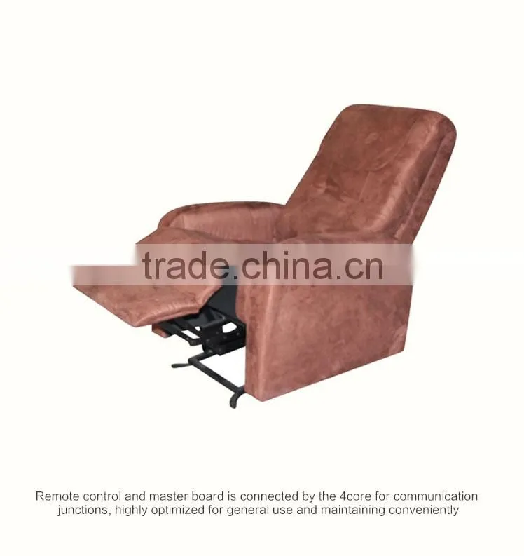 brown white leather recliner sofa