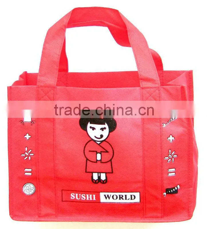 2013 promotional gift foldable non woven bag with handle