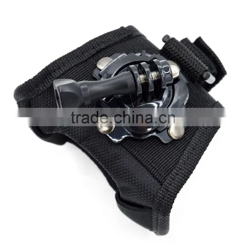 360-degree Rotation, Creative Glove-style Mount for GoPro Hero 4 3+/3/2/1, gopros accessories GP156