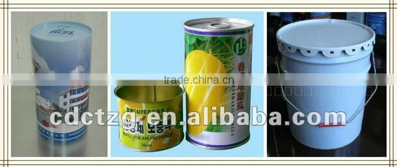 Automatic rectangular tin can making machine/aerosol can making machine