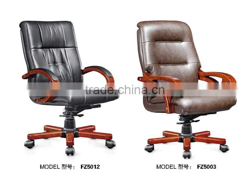 high end executive solid wood ergonomics office chair armrest factory sell directly FZ47