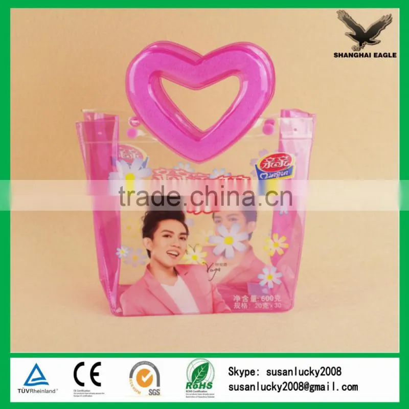 Factory custom waterproof pvc plastic bag