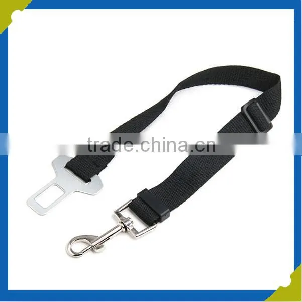 New Pure Color Adjustable Band Car Vehicle Safety Seat Belt Buckle Cat Dogs Pet