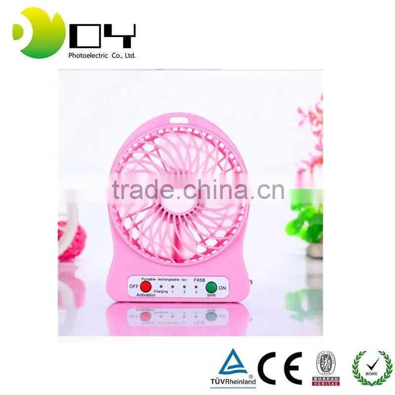 Best gift emergency rechargeable mini usb fan small pocket usb fan mini usb fan