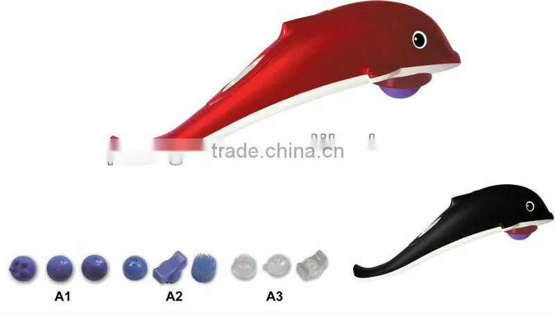 2015 Electric Vibrating Infrared Handheld Dolphin Massage Hammer